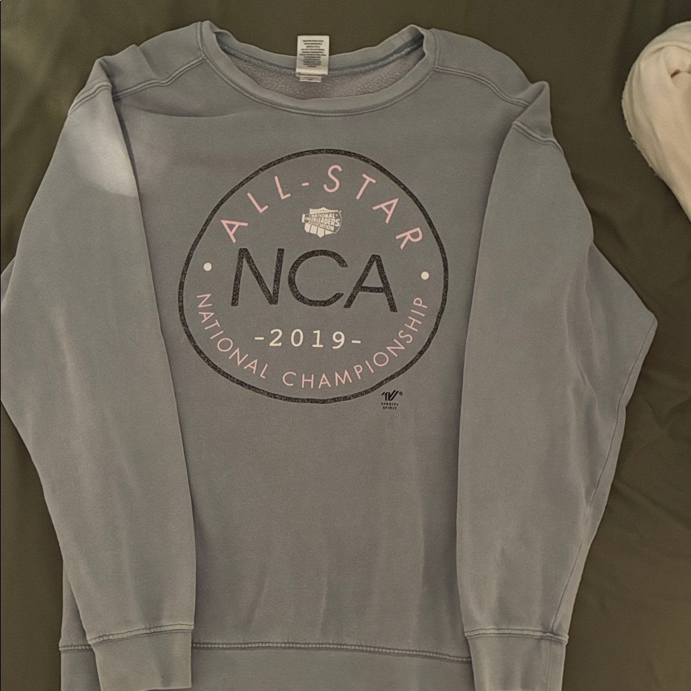 Cheerleading NCA woman’s  Crewneck Sweater - Slate Gray